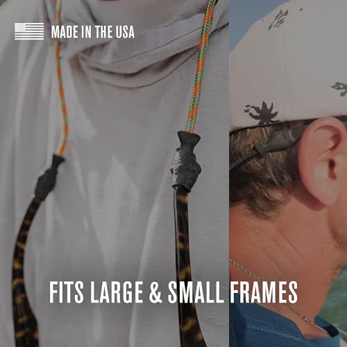 Fish Tip Eyewear Retainer & Sunglasses Strap - Olive Variation