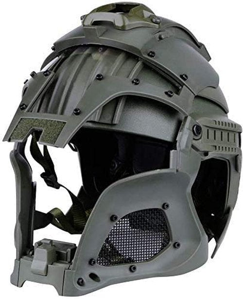 N/W Men's Cosplay Airsoft Paintball Full Face Protective Helmet, Medieval/Knight Style, Adult, Medium, 3.2 pounds
