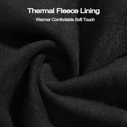 Sireck Ski Mask Balaclava Black Fleece Thermal Face Mask for Winter Men Women