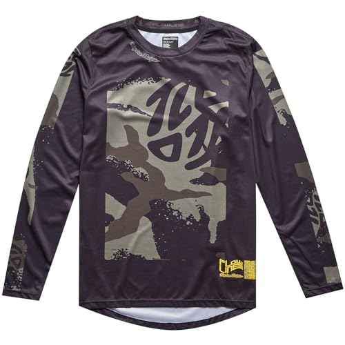 Troy Lee Designs - FLOWLINE LS Jersey; CONFINED Black 2X