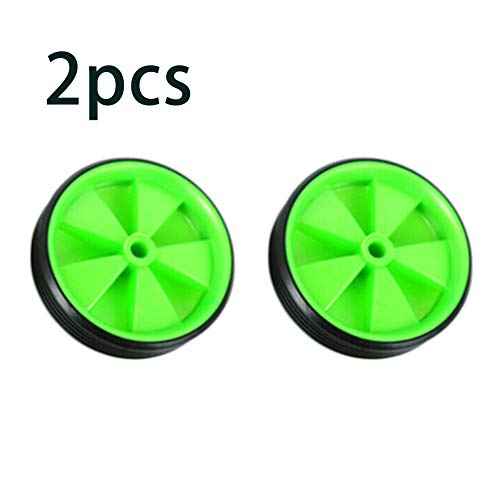 Pink Bicycle Training Wheels for Kids - 1 Pair Cycling Support Wheels, Low Noise Rubber Bike Assist Wheel Stabilisers
