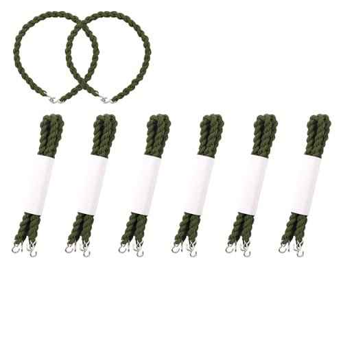 12 PCS Military Boot Blousers Elastic Blousing Straps with Metal Hooks for Army Navy Air Force Boot Straps for Gear