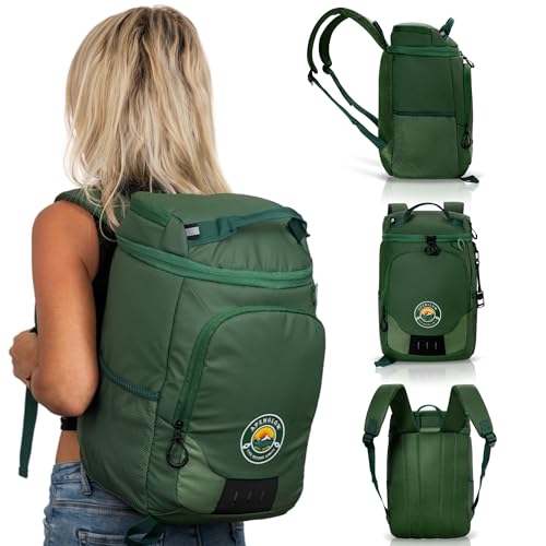 Backpack Cooler ? Leakproof Cooler Bag ? Waterproof Holds 24 Cans
