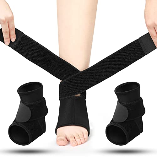 Kids Ankle Support Brace Black S - Youth Ankle Brace for Sports & Injury Relief