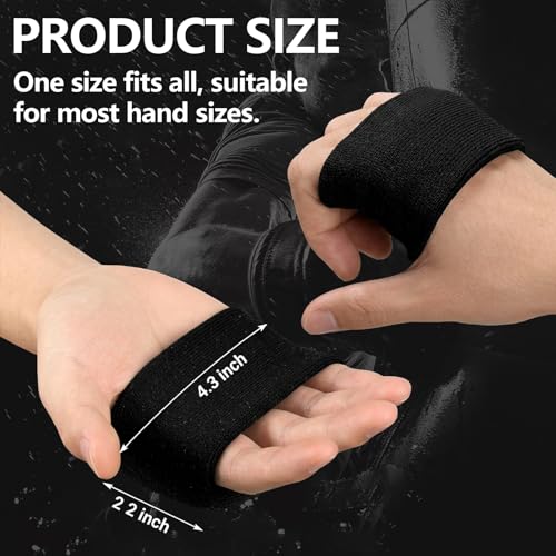 Black Gel Knuckle Guards for Boxing MMA Sparring Protect Your Hands - 2 Pairs