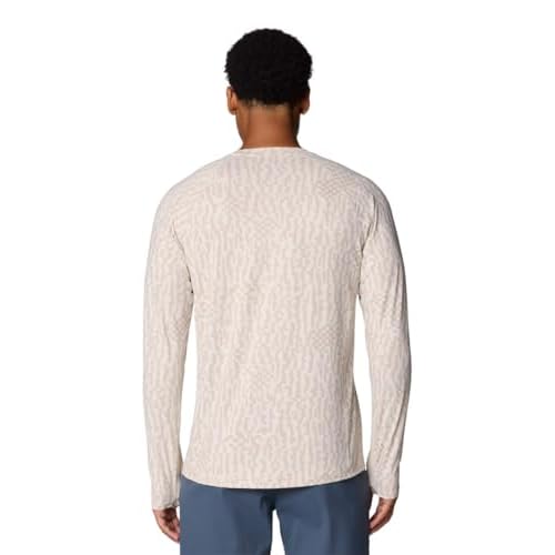 Mountain Hardwear Men's Crater Lake Long Sleeve Crew Shirt for Hiking, Camping, Outdoor Adventures, and Casual Wear