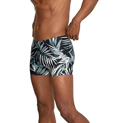 Speedo Men's Swimsuit Square Leg Printed