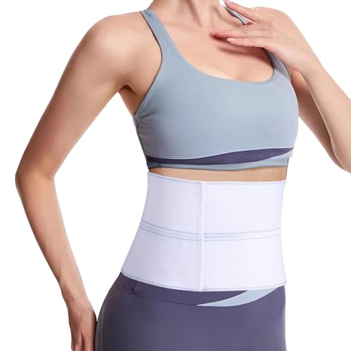 Post Surgery Abdominal Binder Support Belt - 2 Panel 6 Inch Large