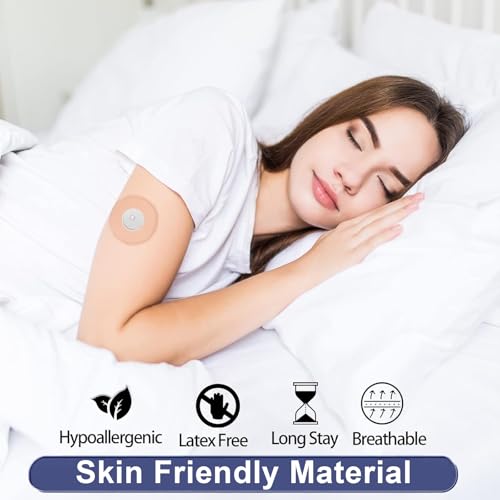 100Pcs Waterproof Clear Libre 3 Plus Sensor Covers for CGM - Sweatproof & Long-Lasting