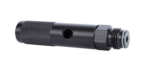 AOOHYEO Paintball 12g Co2 Quick Change -Paintball Gun 12 Gram Carbon Dioxide Cartridges Cylinder Adapter Bottle Black Valve Cartridge Adapter (Black)