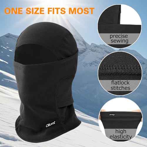 Balaclava Ski Mask Winter Face Mask for Men Women - Warm,Breathable,Windproof Gear for Cold Weather for Skiing