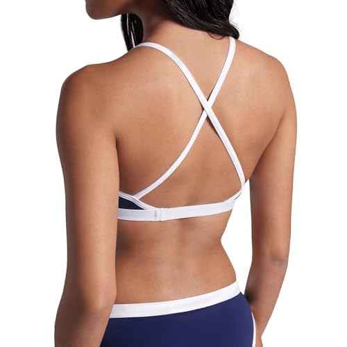 ARENA Performance Icons Solid Women's Two-Piece Swimsuit Cross Back MaxLife Bikini Pool Training Suit
