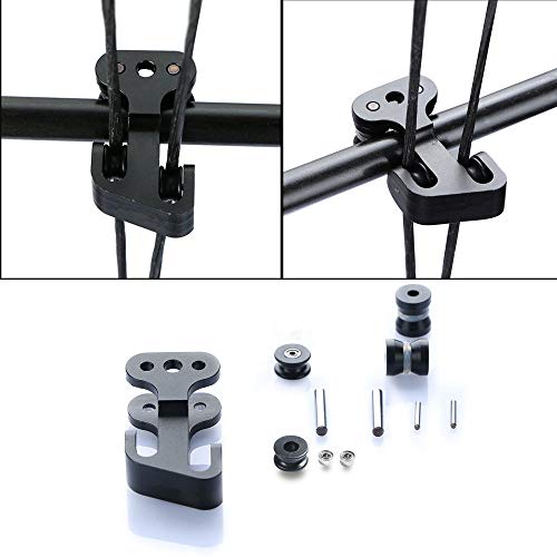 Archery Compound Bow Cable Slide String Splitter Roller - Aluminum Alloy