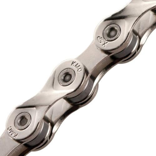 KMC X9 9-Speed Bicycle Chain - 116 Links, Silver, High-Performance