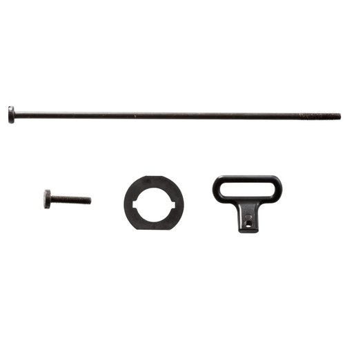 Lancer Tactical Stubby Fixed Stock for Airsoft M4/M16 Series Airsoft AEG (Color: Black)