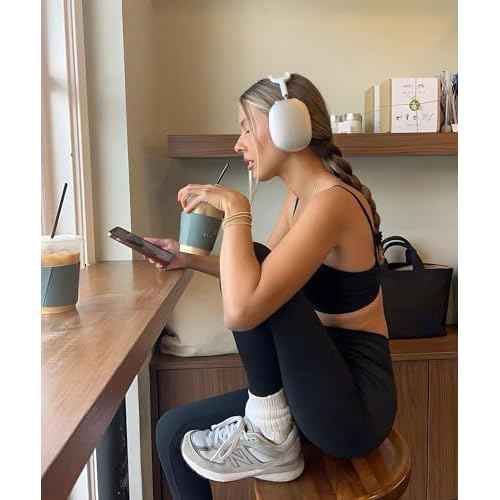 Blisset 3 Pack High Waisted Leggings for Women with Pockets Soft Active Tummy Control Pants for Yoga Running & Daily Wear