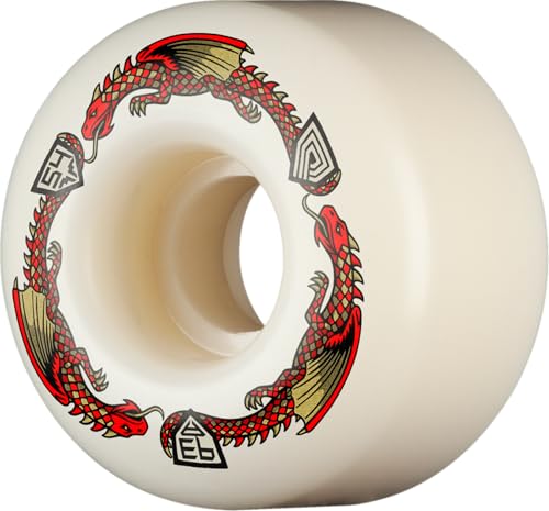 Powell Peralta Dragon Formula Skateboard Wheels 54mm 93A Radial V4 - Black