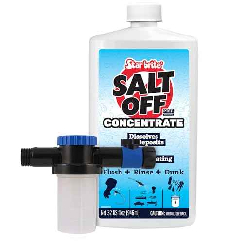 STAR BRITE Salt Off Applicator ? Marine Engine Flush & Salt Remover Spray Tool for Boats, Trailers, Fishing Gear, Dive Equipment, and More