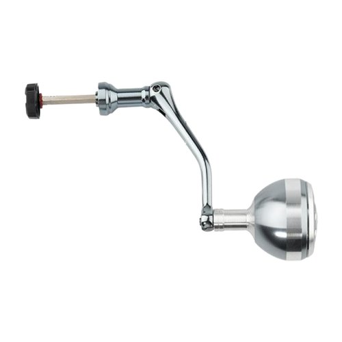 Vaveren Fishing Reel Rotary Knob Power Handle Metal Single Rocker Arm DIY Fish Gears Repair Accessory Reel Knob Power Handle Grip, L