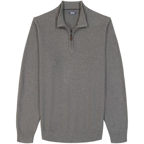 IZOD Men's Luxury Classics Quarter Zip Sweater