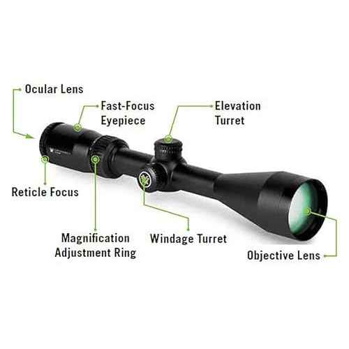 Vortex Optics Crossfire II Second Focal Plane, 1-inch Tube Riflescopes