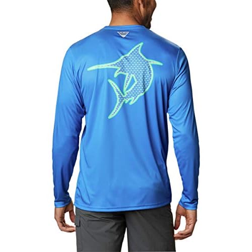 Columbia Men's PFG Fish Series Ii Terminal Tackle Long Sleeve