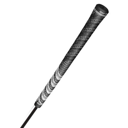 Golf Pride MCC Golf Club Grip - All-Weather Hybrid Grip - Brushed Cotton Cord & Pebbled Texture - Moisture-Wicking Technology - Standard - Black