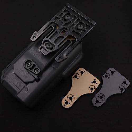 Blackhawk & Safari Land QLS Adapter Plate - Aluminum Holster Mount - BLACK