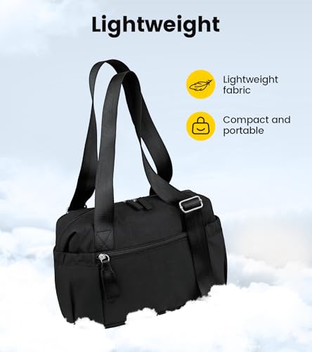 Vorspack Mini Gym Bag with Wet Pocket - Black / Mini