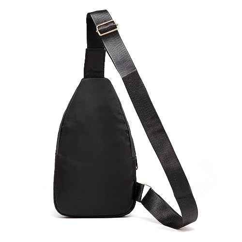 Small Sling Bag for Womenm Men, Sling Backpack Daypack Fanny Pack Crossbody Bags for Hiking Travel Sports Running