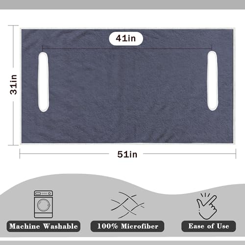 YOKYHOM Microfiber Golf Cart Seat Covers for 2/4-Seater - Grey Black