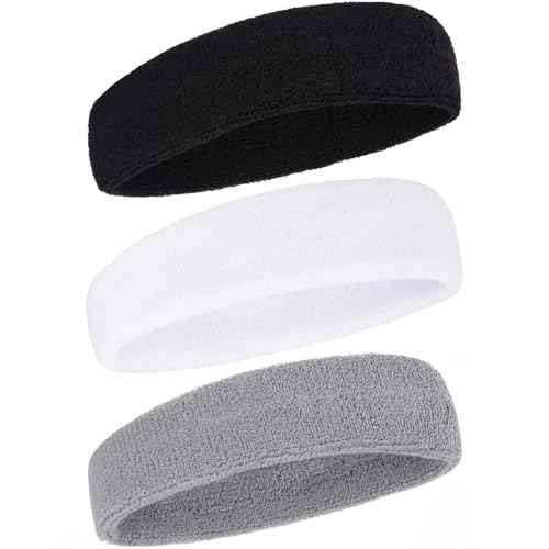 Sports Headbands for Men,Mens Running Headband Moisture Wicking Workout Headband,Running,Cycling,Basketball,Yoga,Football,Unisex