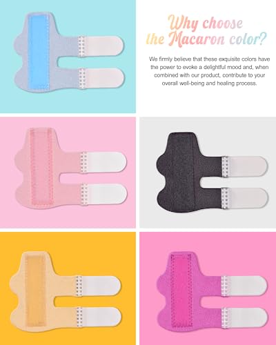 Finger Splints for Index, Middle & Ring Fingers - 5 Pack, Support & Immobilization
