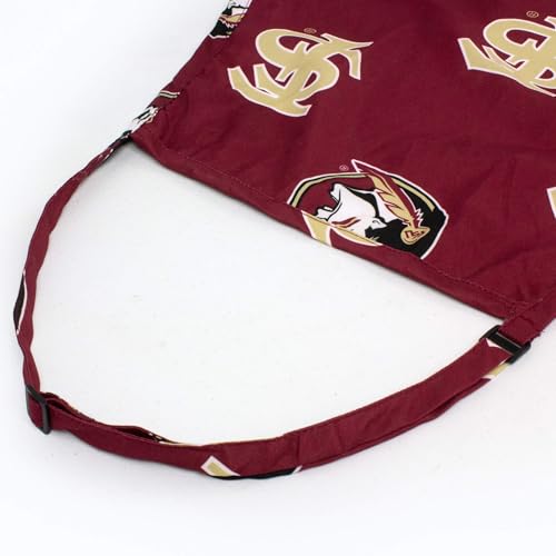 Florida State Seminoles Tailgating Apron with 9-Inch Pocket - Adjustable Comfy BBQ Grilling Accessory