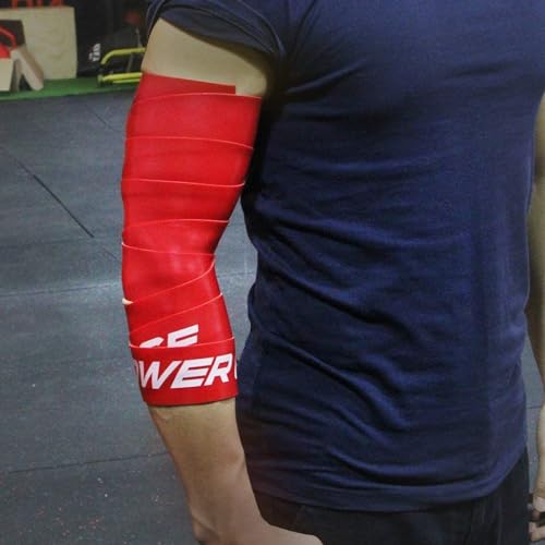 Red High Resistance Muscle Floss Bands for Mobility & Recovery - Power Guidance
