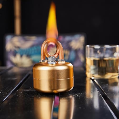 Mini Alcohol Camping Stove with Stand, Portable Aluminum Spirit Burner