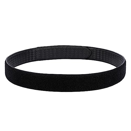 Reversible Leather Inner Belt with Loop for Law Enforcement - Basket Weave Large Variation