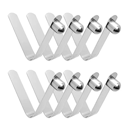 8pcs Kayak Paddle Spring Snap Clips 8mm Stainless Steel Push Button Locking Pins