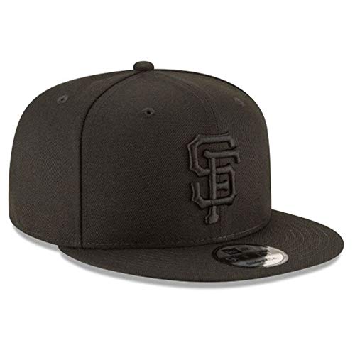 San Francisco Giants 9FIFTY Snapback Hat - Black On Black OSFM
