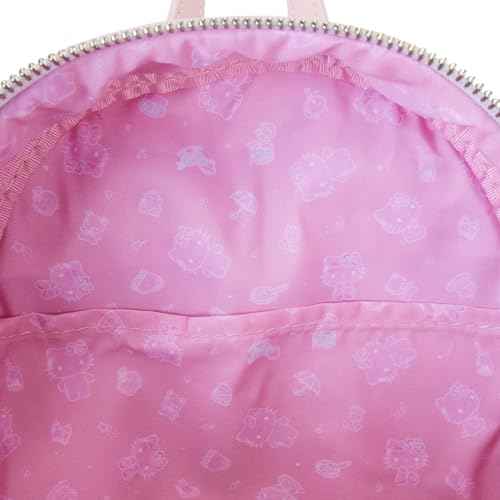 Loungefly Sanrio Hello Kitty 50th Anniversary Clear & Cute Cosplay Mini Backpack | Hello Kitty Accessories Standard