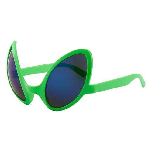 Novelty Alien Glasses for Halloween Party Accessories, Alien Costume Accessories Eyeglasses with Deluxe Gift Glassesbox