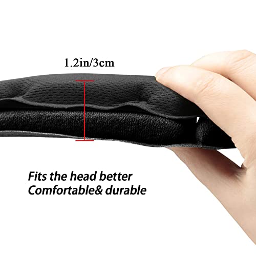 Universal Tactical Helmet Pads - Black Replacement Foam Inserts for ACH, MICH Helmets