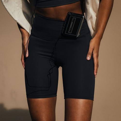 Hanes Women's Bike Shorts - Moves Athletic Shorts - 3 Inch - X-Large / 7.25 Inch / Black