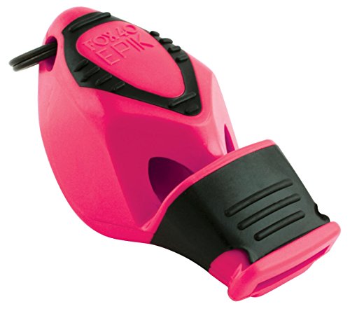 Fox 40 Epik CMG Whistle - Black and Pink Safety Signal