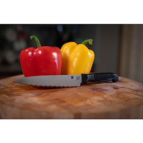 Lightweight Kitchen Utility Knife 6.5-inch PlainEdge for Slicing & Chopping