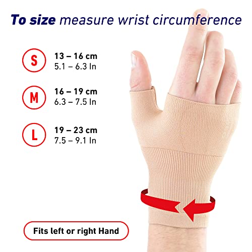 Neo-G Large Beige Wrist and Thumb Support Brace for Arthritis & Joint Pain