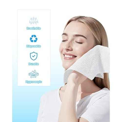 100 PCS Compressed Towels Disposable Washcloths Compressed Towel tablets Portable Compressed paper Towels Thicken the Towel Suitable for Outdoor Camping at home