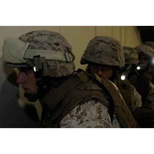 Streamlight 14104 Sidewinder Compact 55-Lumens Hands Free Military Flashlight with Lithium Battery in Clamshell, Coyote