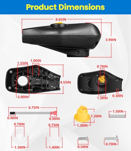 Control Box Housing & Gear Repair Kit for Minn Kota Trolling Motors