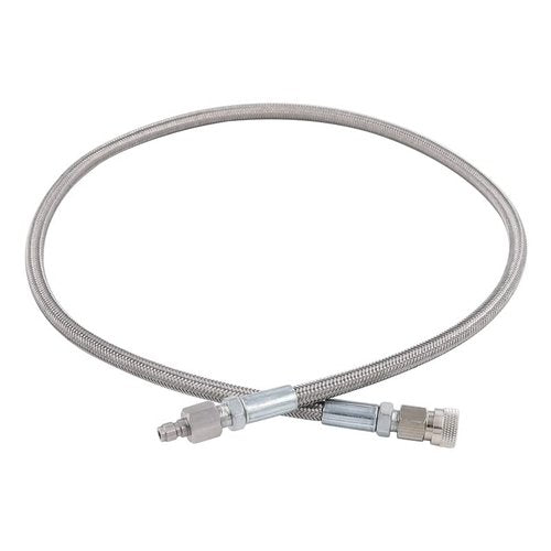 TUXING 4500Psi Pcp Paintball Airsoft Fill Whip Hose Extension,36inch Stainless Steel Air Filling Station Charging System with 8mm Male and Female Qick Plug